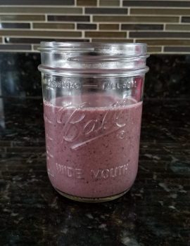 De-flame, De-tox, De-licious Blueberry Shake